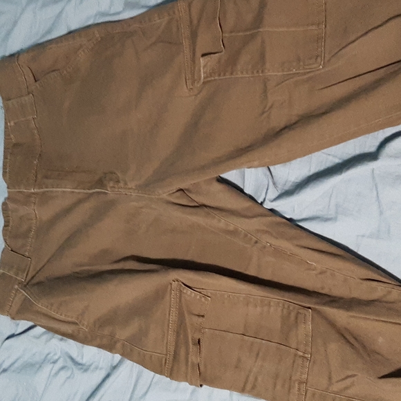 Dark green cargo pants 4 pockets - Picture 1 of 1